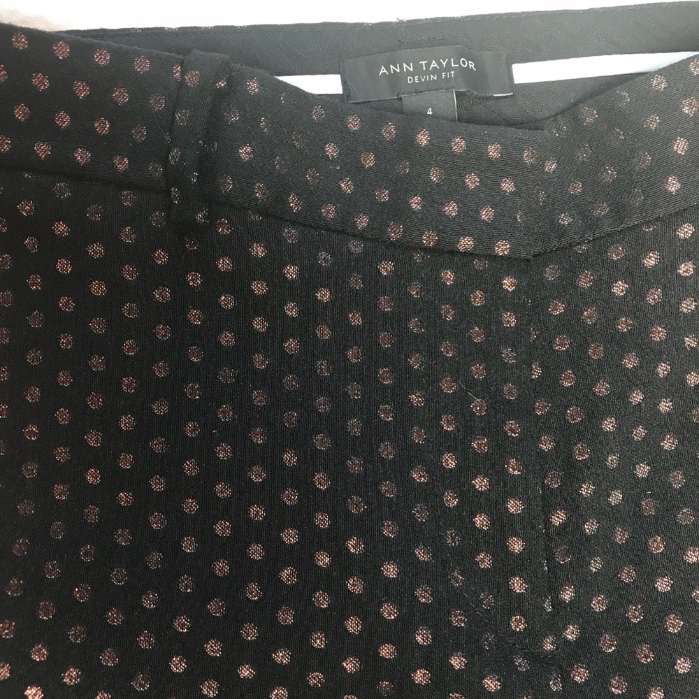 Black and copper Devin fit petite Ann Taylor s 4